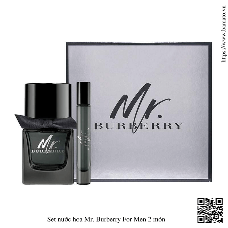 Set nước hoa Mr. Burberry For Men 2 món - Phố Thị Nước Hoa